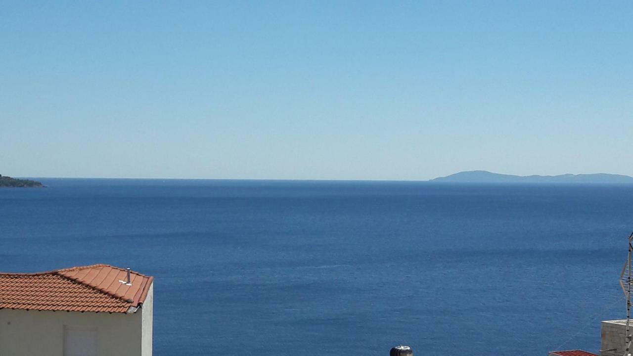 Ferienwohnung Casa Bianca Μεζονέτα Με Θέα Στη Θάλασσα Néos Marmarás Exterior foto