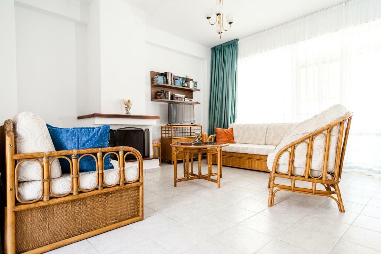 Ferienwohnung Casa Bianca Μεζονέτα Με Θέα Στη Θάλασσα Néos Marmarás Exterior foto