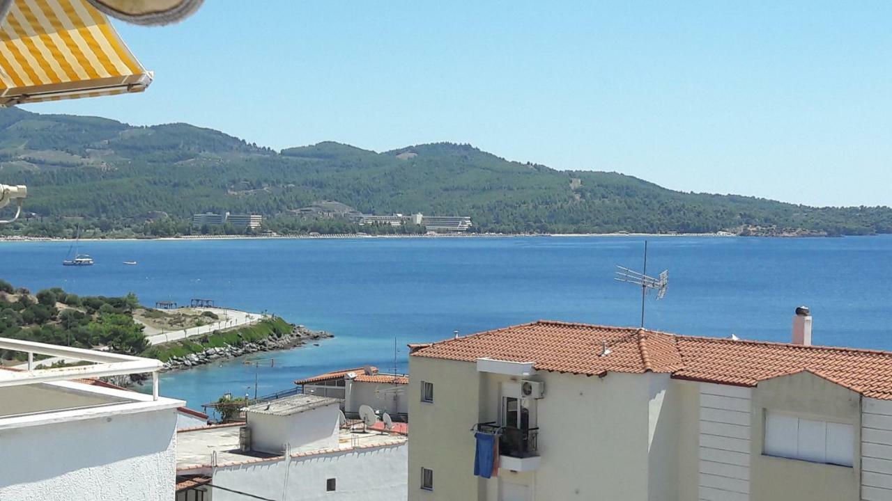 Ferienwohnung Casa Bianca Μεζονέτα Με Θέα Στη Θάλασσα Néos Marmarás Exterior foto