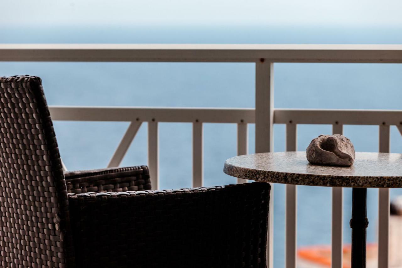 Ferienwohnung Casa Bianca Μεζονέτα Με Θέα Στη Θάλασσα Néos Marmarás Exterior foto