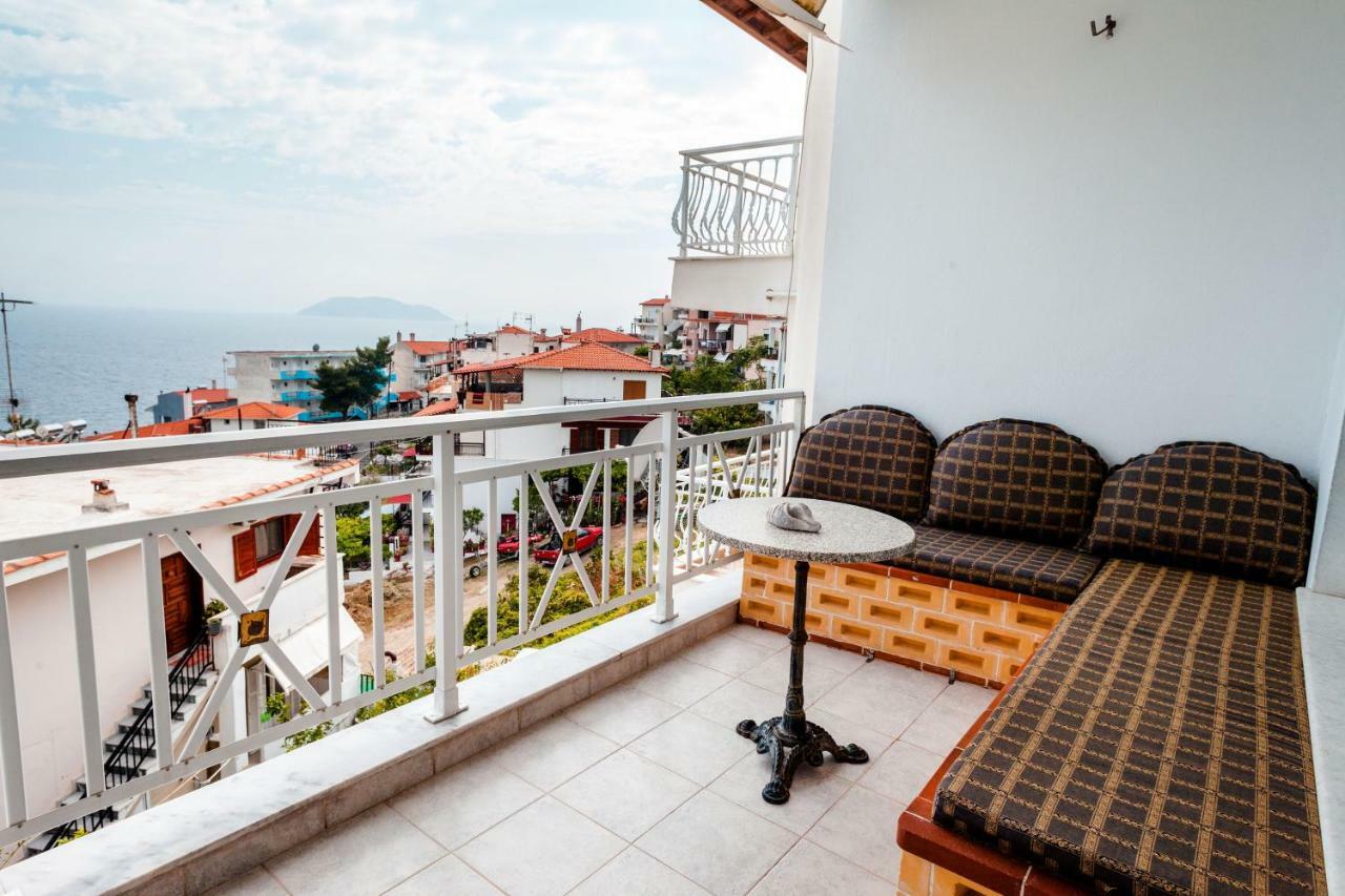 Ferienwohnung Casa Bianca Μεζονέτα Με Θέα Στη Θάλασσα Néos Marmarás Exterior foto