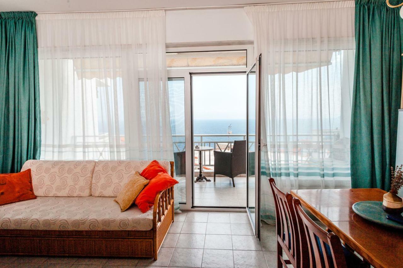 Ferienwohnung Casa Bianca Μεζονέτα Με Θέα Στη Θάλασσα Néos Marmarás Exterior foto