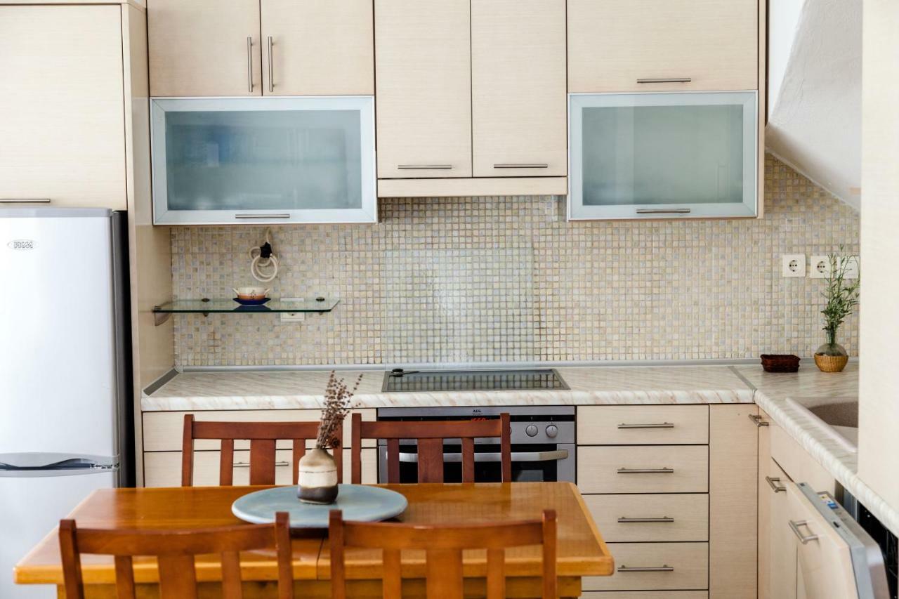 Ferienwohnung Casa Bianca Μεζονέτα Με Θέα Στη Θάλασσα Néos Marmarás Exterior foto