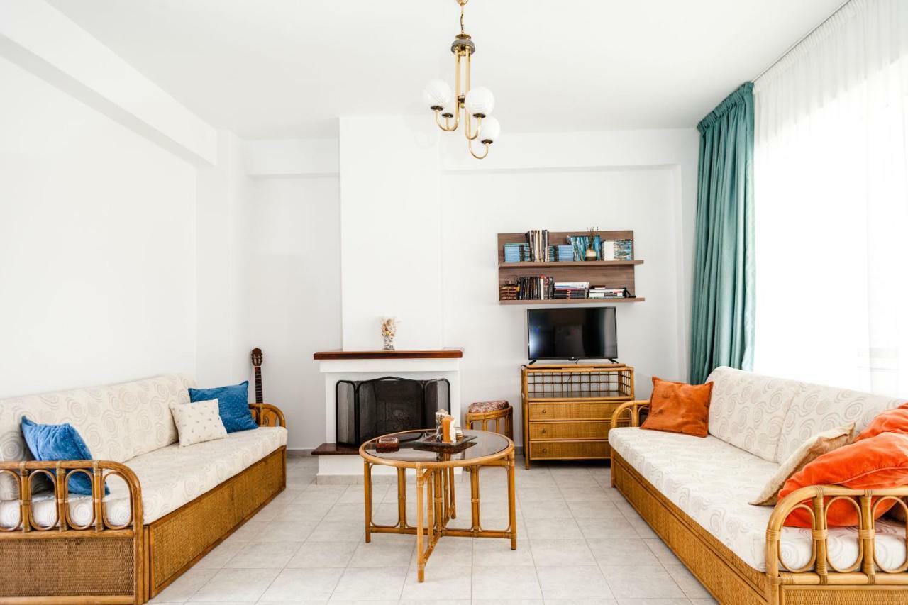 Ferienwohnung Casa Bianca Μεζονέτα Με Θέα Στη Θάλασσα Néos Marmarás Exterior foto